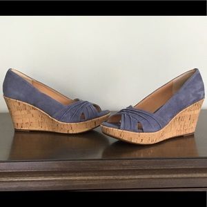 Sofft periwinkle wedge  - New